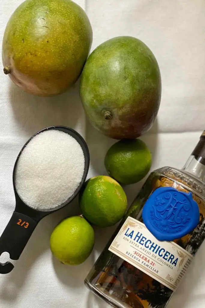 Mango Sorbet Ingredients