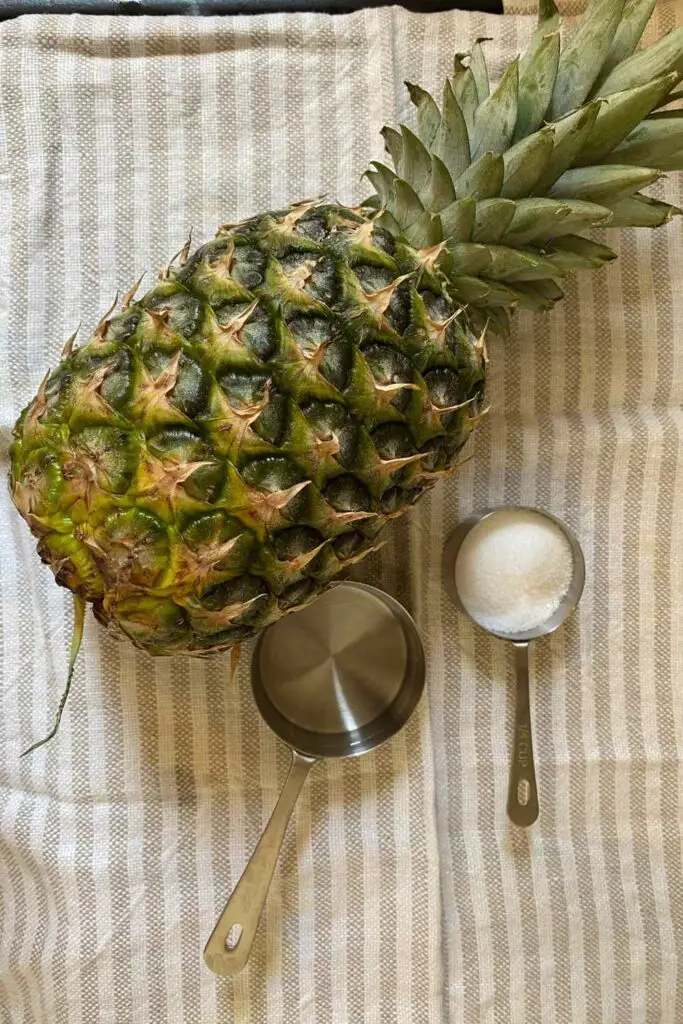 Pineapple Sorbet Ingredients