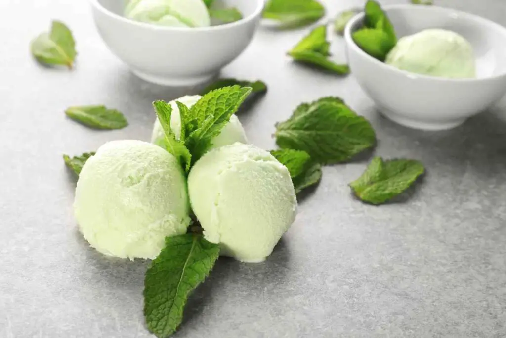 Fresh Mint Ice Cream