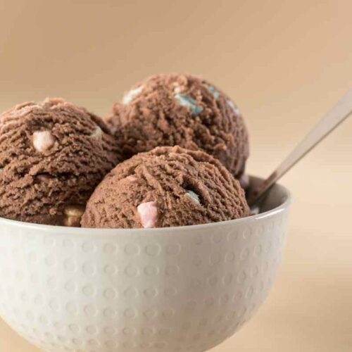 chocolate marshmallow ice cream