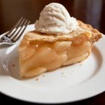 Apple Pie with Vanilla Ice Cream