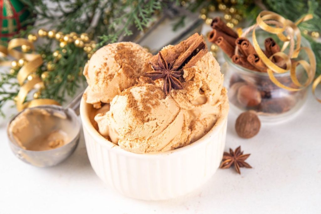 gingerbread ice cream